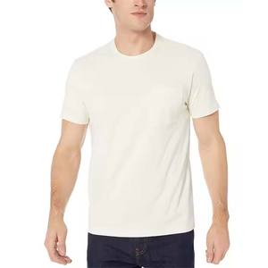 Hombres 100% algodón de peso pesado de gran tamaño gota hombro personalizado en blanco liso gimnasio fittedT-Shirt Ringer camisetas unisex - Product Image 1