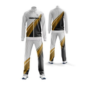 Último diseño personalizado de talla grande de 2 piezas para hombre, chándal de entrenamiento para correr, chándal de entrenamiento, conjuntos de chándal para hombre - Product Image 1