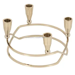 Porte-bougie rond fait main tendance, décoration de la maison, décoration de table, Zahid Exports, occasions de Noël - Product Image 1