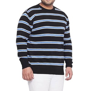 100% coton hiver Oem personnalisé hommes pull à col rond pull en tricot uni fabricant respirant pour hommes pull - Product Image 4