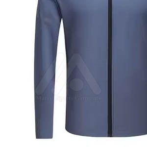 Men's High Street Style Quick Dry Workout Jacket Comfortable Lightweight Sportswear with Front Logo for Fitness Running Training - Product Image 3