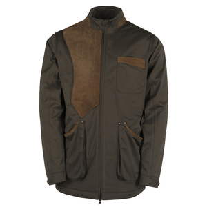 High Quality Custom Wholesale Clay <b>Shooting</b> Jacket with Shell Pouch Sporting Leather Padded Jacket for Wholesale - Product Image 1