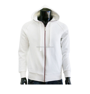 Sweats à capuche décontractés à fermeture éclair complète pour hommes avec dégradé de manches longues brodées haut en tissu polaire pour le printemps automne hiver - Product Image 3