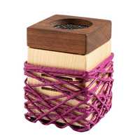 Brûleur d'encens religieux en bois massif durable, style studio, pour Oud Bakhoor et aromathérapie domestique, parfum arabe moderne