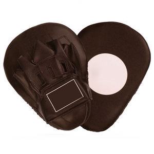 Customizable New Style Leather Boxing Mitts round <b>Focus</b> <b>Pads</b> and Hand Targets for MMA Fitness Training - Product Image 5