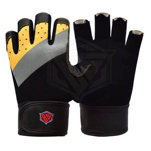 ถุงมือออกกำลังกายยกน้ำหนักแบบใหม่ ปี 2025 พร้อมที่พยุงข้อมือ สีตามสั่ง ถุงมือยิมสำหรับยกน้ำหนัก - Product Image 2