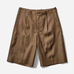 Nouveauté été Short de sport blanc pour homme en tissu toile Spandex/Polyester écologique à séchage rapide, décontracté, pour affaires et occasions sociales, avec cordon de serrage - Product Image 1