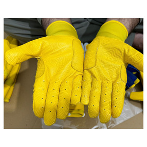 Gants de sport professionnels de baseball et de softball Infield avec logo personnalisé vente en gros de gants de frappeur à fermeture par sangle en cuir - Product Image 6
