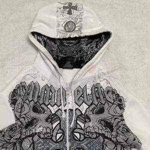 Custom Manufacturer Vintage <b>Joker</b> <b>Hoodies</b> Streetwear Sweatshirt Unisex Loose Fit Fleece Zipper <b>Hoodies</b> - Product Image 3