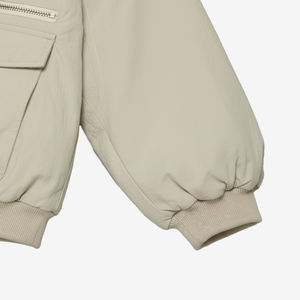 Veste surdimensionnée pour homme en polyester délavé, col montant, style utilitaire punk, streetwear, multi-poches, écologique, respirante - Product Image 4