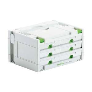 Festool SYS 3-SORT/6 Sortainer Tool Boxes Practical <b>Storage</b> Solution for Tools - Product Image 1