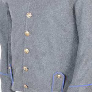 Ensemble de veste et de képi de reproduction de la guerre civile américaine, veste en laine de l'Union avec précision historique - Product Image 3