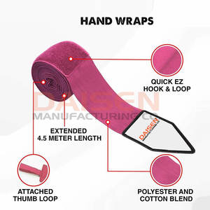 Vendas de Boxeo Elásticas Transpirables y Resistentes al Desgaste con Logotipo Personalizado en Oferta - Product Image 4