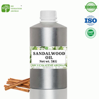 Huile de bois de santal d'origine indienne Santalum Album Pure Qualité supérieure Prix de gros Fortement recommandé Exportateur indien 5 kg
