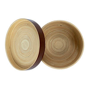 <b>Bamboo</b> Decorative Food Storage <b>Container</b> Bin - Product Image 5