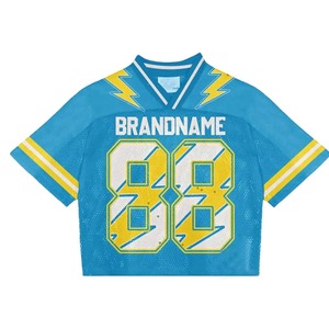 2025 maillot de football France de haute qualité sur mesure conception Unique matériau respirant maillot de football maille Style Boxy - Product Image 1