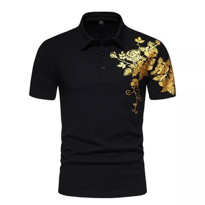 Chemise pour homme à manches courtes, coupe classique, légère, en polyester/coton respirant, coupe-vent, avec logo personnalisé OEM, poche solide - Product Image 3