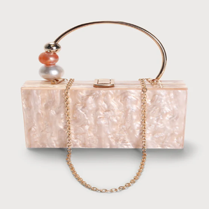 Sculpted marble clutch bags bulk, handcrafted stone <b>purses</b>, stylish designer accessories, bulk deals at wholesale prices - Product Image 5