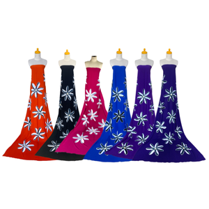 ชุดชายหาดผ้าโสร่งผ้าเรยอน2025ชิ้นเดียวดีไซน์เพ้นท์ลายดอกไม้งานศิลปะดั้งเดิมของช่างฝีมือชาวบาหลี - Product Image 1