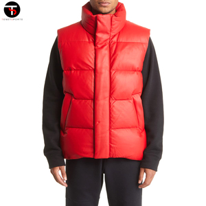 Chaleco acolchado de hombre con logotipo personalizado OEM, chaleco de estilo libre para hombre, chaleco clásico de moda para hombre, el último estilo de impresión - Product Image 3