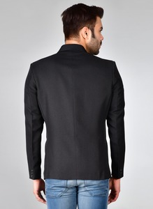 Costume de blazer noir élégant pour homme de qualité export, idéal pour le bureau, le style et les occasions spéciales, disponible à prix export. - Product Image 4