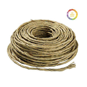 Ficelle de jonc de mer brut avec matériau écologique naturel à texture lisse pour la décoration de meubles et l'artisanat traditionnel - Product Image 2