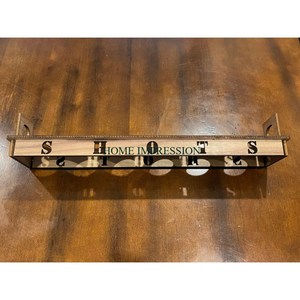 Tabletop Decorative Wooden Made <b>Glass</b> Storage <b>Rack</b> And Holder Multi Color Available in Reasonable Price 12 <b>Glass</b> Holding Storage - Product Image 4