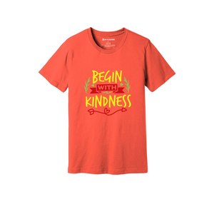 Camiseta informal de algodón 100% 3D Kindness Themes Print 12 opciones de color 160-180 Heavy GSM Diseño personalizable Logotipo de colocación - Product Image 3