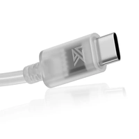 Câble de mise à niveau plaqué argent double parallèle KZ, câble audio TYPE C, câble d'écouteurs HIFI pour monitoring musical, 1,2 m, 2 broches, CCA TRN ND QKZ