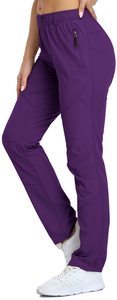 Pantalones de Mujer para Exteriores, Multibolsillos, Impermeables, Resistentes al Viento, de Lona, Corte Regular, Elásticos, Servicio Personalizado OEM, Alta Calidad - Product Image 6