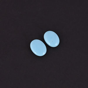 Lot en gros de pierres précieuses cabochon ovales turquoise pour la fabrication de bijoux, pierres précieuses en vrac - Product Image 5