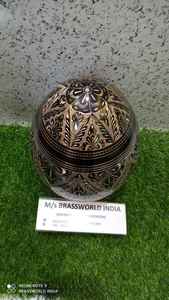 โกศอลูมิเนียมและทองเหลืองสำหรับเถ้ามนุษย์อุปกรณ์งานศพเถ้าโลหะโกศในราคาขายส่งทำในประเทศอินเดีย - Product Image 3