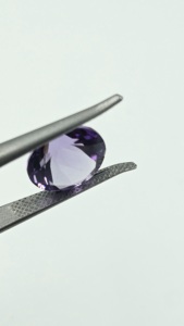 Ametista Natural de Brasil Súper Fina de 14 mm, Gema Suelta, Color Púrpura Intenso, Pulida, Corte Brillante Redondo, Piedra Grande para Joyería - Product Image 6