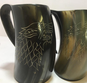 Mug loup sculpté tankard pour bière vin Cadeau de Noël Couples Cadeau, Cadeaux de Noël - Product Image 1