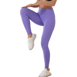 กางเกงเลคกิ้งออกกำลังกายเล่นโยคะสำหรับผู้หญิงเลกกิ้งผ้าสแปนเด็กซ์โพลีเอสเตอร์นุ่มออกแบบได้ตามต้องการมีกระเป๋า - Product Image 5