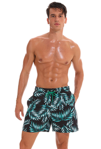 Shorts de plage pour hommes à changement de couleur, séchage rapide, tie-dye, maillot de bain, pantalon de plage, shorts à décoloration de couleur chaude, shorts de surf - Product Image 5
