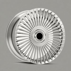 2023 Offre Spéciale 18 20 22 <span class=keywords><strong>24</strong></span> pouces roues forgées chromées personnalisées 5X120 pour Mercedes Benz W205 S63 W222 Maybach Rolls Royce - Product Image 2