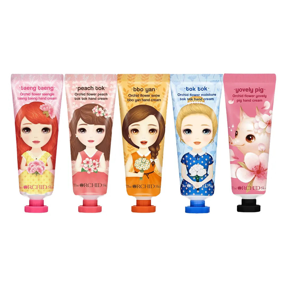 ORCHID FLOWER Hand Cream- Made in Korea lotion Moisturizer hydrate your hand with long lasting moisture