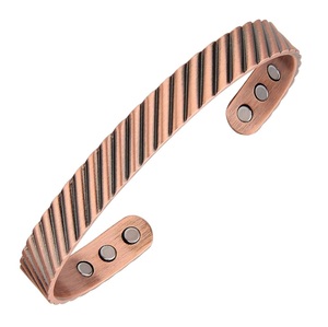 Pulseras de Cobre 100% Puro a Precio Razonable, Pulsera de Cobre Elegante Personalizada, Precio al por Mayor, Artesanías Hechas a Mano Más Vendidas - Product Image 5