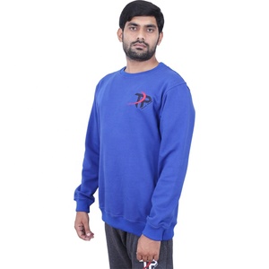 Sweat-shirts à capuche d'hiver 100% polyester/coton personnalisés, logo personnalisé, col rond uni, respirant, en polaire pour hommes - Product Image 1