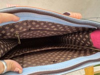 Tas bahu selempang kulit asli daur ulang desainer baru tas tangan kapasitas besar mewah kulit warna-warni Barat untuk wanita