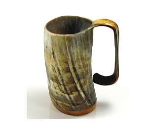 Tasse en corne colorée avec Logo, meilleur décor d'intérieur, conception de matériau Unique avec couleur naturelle, tasse à boire hautement conçue - Product Image 5