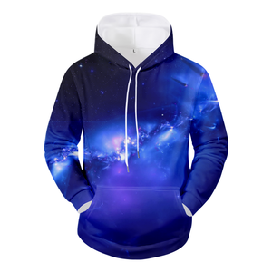 Pull à capuche d'automne 100% coton décontracté pour hommes, couleur unie, manches longues, fermeture éclair, animal pour les activités de plein air et d'hiver - Product Image 6