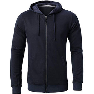 Venta al por mayor 100% sudaderas con cremallera de algodón con estampado en relieve liso polar XS tamaño personalizable para hombres premio muy barato - Product Image 6