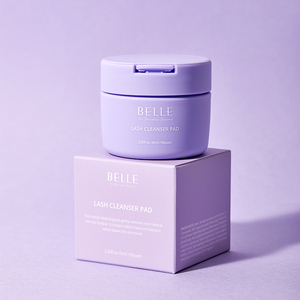 แผ่นเช็ดทำความสะอาดวีแกน Belle Lash 80 ชิ้น ผลิตในเกาหลี สำหรับเช็ดหน้า ริมฝีปาก และรอบดวงตา ผลิตภัณฑ์เช็ดเครื่องสำอางเกาหลี - Product Image 5