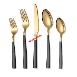 Cubiertos de metal de calidad superior cubiertos de diseñador hechos a mano Clásicos elegantes al por mayor nuevos cubiertos de metal - Product Image 5