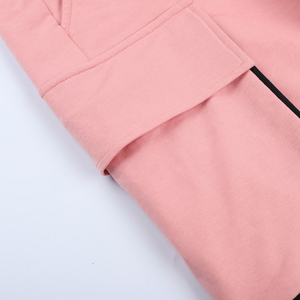 Pantalones cortos de algodón y poliéster para correr, ropa de calle bolsillos laterales y personalizada con estampado de letras, venta al por mayor, 2023 - Product Image 4