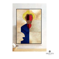 Peintures murales modernes en cuir, peintes à la main, de qualité supérieure, au design nouveau, avec des paysages magnifiques, pour la décoration de la maison à bas prix
