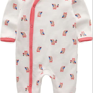 Barboteuse légère en coton pour bébé, parfaite pour l'été - Product Image 1