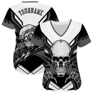Embroidery Custom Printing Men's Baseball <b>Shirts</b> Spandex/<b>Polyester</b> Quick Dry Moisture Wicking Winter Youth Jersey Jersey - Product Image 5